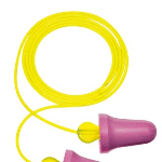 3M™ No-Touch™ Corded Push-to-Fit Earplugs, Hearing Conservation P2001